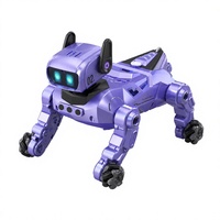 KI-Roboterhund Intelligenter Begleiter Schreibtischgerät mit Licht und Ton Elektronisches Spielzeug für drinnen