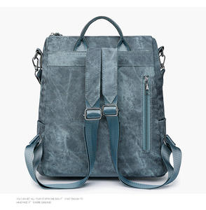 <span class=keywords><strong>Zaino</strong></span> in <span class=keywords><strong>Pelle</strong></span> PU per Ragazze Adolescenti, Nuovo Stile alla Moda con Logo Personalizzato, 4 Colori, Vendita all'Ingrosso - Product Image 6