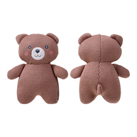 Ours en peluche au crochet pour cadeau de bébé mignon en gros 100% jouets tricotés à la main Ours en peluche au crochet jouets en peluche