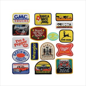 Patch brodé thermocollant de haute qualité, motif Merrow Rock, pour voiture et camion, idéal pour la décoration de manteaux et chapeaux d'extérieur - Product Image 1
