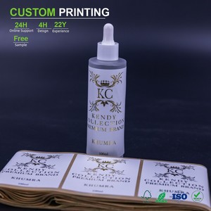 Etiqueta Adhesiva de Lujo para Aceites Esenciales, Adhesivo de Unión Permanente y Fuerte, <span class=keywords><strong>Precio</strong></span> de Fábrica Directo, Venta al Por Mayor - Product Image 1