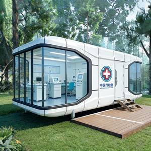 Capsule hôtelière/<span class=keywords><strong>appartement</strong></span> préfabriqué en acier, design postmoderne, durable, anticorrosion, écologique, facile à assembler - Product Image 2