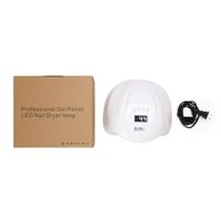 Kit de manucure LED double usage Sunshine X exclusif, plastique ABS résistant à l'usure et aux rayures, peinture nacrée pour les mains, lampe UV