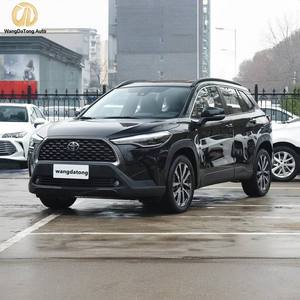 Toyota <span class=keywords><strong>Corolla</strong></span> Cross <span class=keywords><strong>2L</strong></span> Hybride Électrique Intelligent Édition Élite d'Occasion en Alliage d'Aluminium R16 Noir avec Revêtement Cuir Automatique - Product Image 1