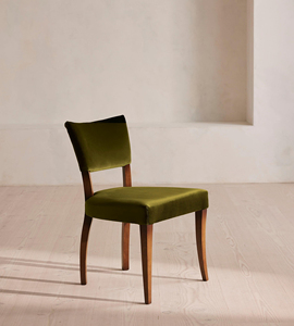 Sillas de Comedor <span class=keywords><strong>Molina</strong></span> sin Brazos, Modernas, con Patas de Madera Maciza, para Cocina, Hogar o Restaurante, Tamaño Personalizable, Par - Product Image 1