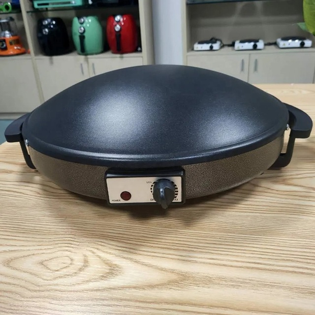 1800w Dome Shape 16 Inch Non Stick Saj Bread Maker Crepe Maker Gursaan Maker