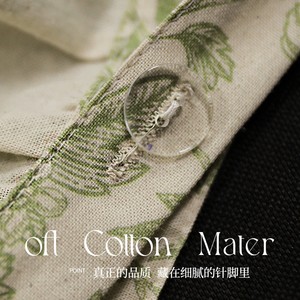 Floral <b>Apron</b> Cotton Linen <b>Kitchen</b> Household Wearable For Adults Women All Seasons Daily Use - Product Image 3