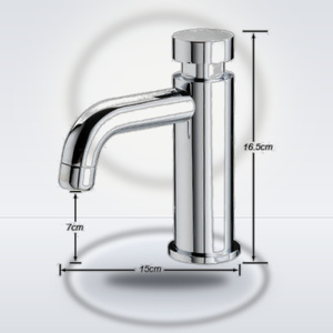 Grifo de Lavabo Monomando de Latón Cromado para Montaje en Encimera, Venta al por Mayor del Fabricante - Product Image 3