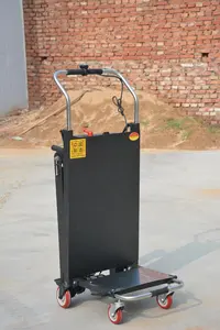 Электрическая машина для скалолазания, аккумуляторная гусеничная тележка для подъема по лестнице с ремнем