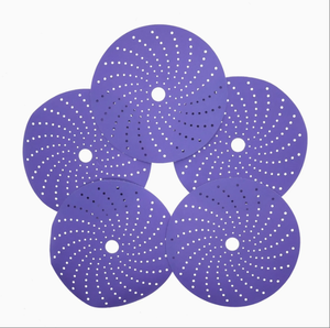 Factory Direct Quality Purple Ceramic Aluminum <strong>Hook</strong> <strong>and</strong> <strong>Loop</strong> Sanding Disc Polisher for Metal <strong>and</strong> Wood Deburring Sander Disc - Product Image 1