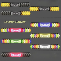 Nouveau feu LED RGB anti-brouillard « Oeil du Diable » à bande longue, clignotant à sept couleurs, pour feux de recul, de conduite et de freinage