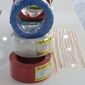 Cavo in Rame BV BVR Ignifugo <span class=keywords><strong>0</strong></span>.5mm 1.0mm 1.5mm Solido o Intrecciato Isolato in PVC Rotolo da 100m per Cablaggio Edilizio - Product Image 6