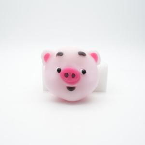 Sabonete Artesanal em Forma de Porquinho Fofo, Rosa e Vermelho, Sabonete Charmoso Regular Antibacteriano para Casa e Volta às Aulas - Product Image 3