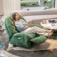 Tissu Nubuck moderne pieds en métal loisirs chaise unique nouveau Design canapé fauteuil pour salon luxe