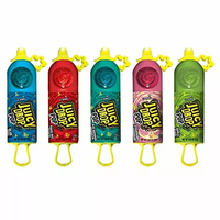 Sucettes liquides acidulées Juicy Drop Pop, assortiment de saveurs variées
