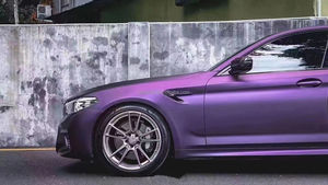 <span class=keywords><strong>Film</strong></span> de protection de carrosserie de voiture en vinyle satiné, finition brillante, super mat, violet à <span class=keywords><strong>noir</strong></span>, Pinot <span class=keywords><strong>Noir</strong></span>, résistant aux rayures - Product Image 5