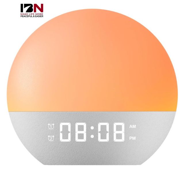 IBN Smart White Noise Night Light Sleep Aid Lamp Portable Sound Machine for Bedroom Baby Relaxation