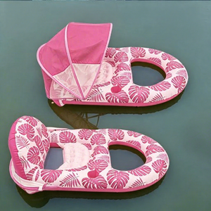 Bouée gonflable en PVC pour piscine, siège simple ou double avec auvent, chaise longue de piscine et de plage avec dossier - Product Image 1