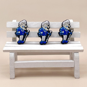 Venta al por mayor personalizado DIY grado alimenticio BPA libre Miser silicona encanto y llavero joyería figura cuentas silicona Focals cuentas - Product Image 2