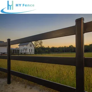 Painéis de cerca de ripas para fazenda de gado, corral de cavalo, metal e alumínio padrão dos EUA de alta qualidade