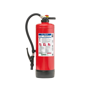 Extintor de Incendios Portátil de Aluminio EMME ANTINCENDIO de Alta Calidad, 12 Kg, Clase A, Modelo 24125, Certificado EN 3/EN 1866, Hecho en Italia - Product Image 1