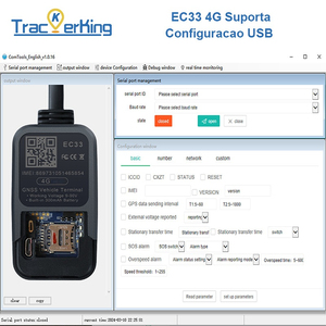 Smart Mini <b>GPS</b> Tracker Pure 4G Tracking <b>Device</b> with External Relay Remote Power Cut Off Car Tracking System EC33 - Product Image 3
