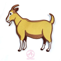 Usine forme personnalisée logo personnalisé Animal tigre manteau patchs de broderie pour chapeaux de camionneur