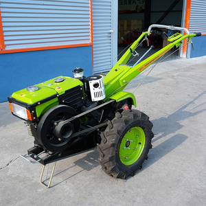 Tiller rotatorio rotativo a mano trattore diesel <span class=keywords><strong>motozappa</strong></span> a 2 <span class=keywords><strong>ruote</strong></span> trattorino con aratro - Product Image 1