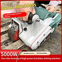 Machine à rainurer murale automatique avec visée laser multifonctionnelle pour la découpe de rainures et le rainurage, moteur mural électrique