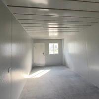 Maison modulaire pliable à montage rapide, de haute qualité, respirante, multi-usages, avec conteneur détachable