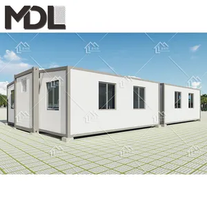 Fast Install Steel Structure Prefabricated Luxury Villa 2 Storey Prefab House Container House
