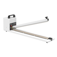 Nouvelle machine de scellage thermique semi-automatique électrique haute puissance pour les canettes de boissons et d'aliments, facile à utiliser, 110V/220V, film plastique PE/PVC