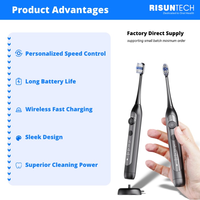 Brosse à dents sonique durable et intelligente avec 3 modes de brossage et fonction mémoire pour l'hygiène bucco-dentaire – Vente en gros quotidienne pour les professionnels