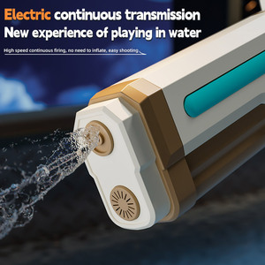 自动水枪带灯强力喷射自动吸水远程射击喷水器夏季儿童玩具 - Product Image 4