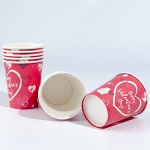 <strong>Customized</strong> Personalised Beverage Drink Mineral Water Yogurt Single Wall Food Grade PE Coated Disposable <strong>Paper</strong> Coffee <strong>Cup</strong> - Product Image 2