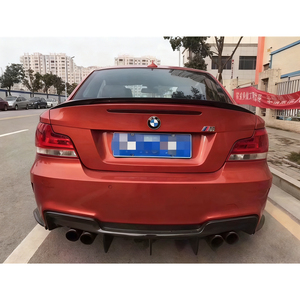 Diffusore Posteriore in Fibra di Carbonio Stile R per BMW Serie 1 E82 E87 E88 - Product Image 3