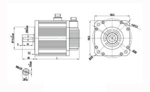 มอเตอร์และไดรเวอร์ AC แรงบิดสูง 5.5KW 35N.M 380V - Product Image 2