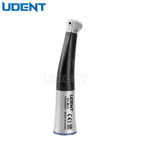 Pieza de mano dental contra-ángulo eléctrica 1:1 de baja velocidad con botón pulsador y spray de agua interno UDENT UD-TI-X25B, Certificado CE Clase <span class=keywords><strong>II</strong></span>, 1 año de garantía - Product Image 1