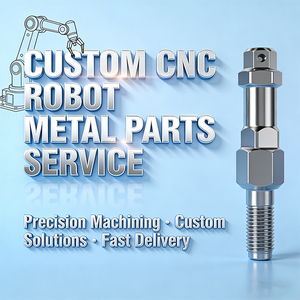 قطع ومكونات روبوتية مخصصة مصنعة بتقنية CNC - تصنيع دقيق بالتحكم الرقمي بالحاسوب للروبوتات الصناعية ومعدات الأتمتة وأذرع الروبوتات - Product Image 1