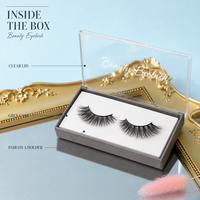 Faux cils en bande, effet naturel et volumineux, pour un look quotidien, 1 paire pour le maquillage, vente en gros de faux cils