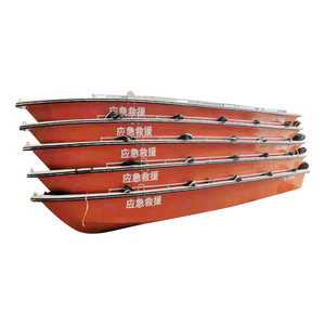 Bote de Rescate de Fibra de Vidrio para 12 Personas, Bote Profesional para Emergencias en Ríos - Product Image 1