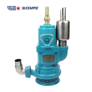 Heavy Duty Flow 40CBM Head Lift 60mtr Water Outlet Diameter 50mm Marine Diving Air Sump Pneumatic Submersible Pump