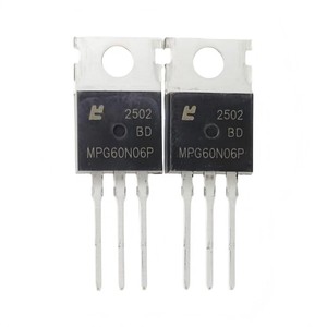 MPG60N06P 60N06 MPG60NF06 60A 60V TO-220 MOSFET แบรนด์แท้ - Product Image 1