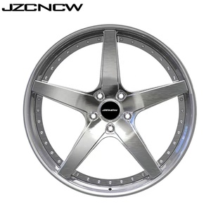 JZCNCW Nouvelles jantes en alliage d'aluminium forgé sur mesure en 2 pièces 5x114.3mm pour F8/F142M/SF90/F430/488GTB/296GTB Passager 40mm - Product Image 1