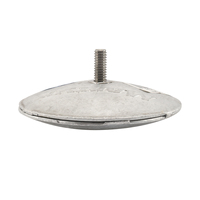 Martyr 3 3 4 Anode sacrificielle résistante à la corrosion avec clé hexagonale pour bateaux Yachts Anode sacrificielle de corrosion Cathode d'anode de zinc