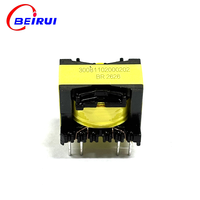 Transformateur de puissance à haute fréquence à insertion directe verticale mini BEIRUI PQ2626, fil de cuivre, noyau en ferrite, RoHS CE ISO9001