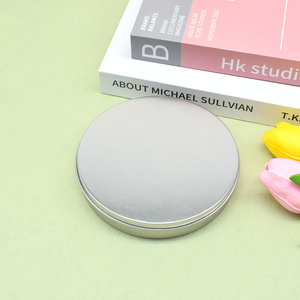 Tùy Chỉnh In Ấn Nông Vòng Kim Loại Đồ Trang Sức Kẹo Cookie Hộp Thiếc Công Cụ Quà Tặng Mỹ Phẩm Balm Sô Cô La Kẹo DVD CD Kim Loại Hộp Thiếc - Product Image 5