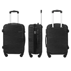 Free Sample 2023 Fashion Custom 3Pcs Set ABS Suitcases Luggage Set Carry on Luggage Hardside Luggage Suitcase With Spinner