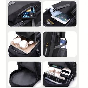 Manufacture Custom Casual <b>Large</b> Capacity Good Waterproof Bagpack Student <b>Back</b> <b>Pack</b> Laptop Bag Outdoor Travel Backpacks for Men - Product Image 3
