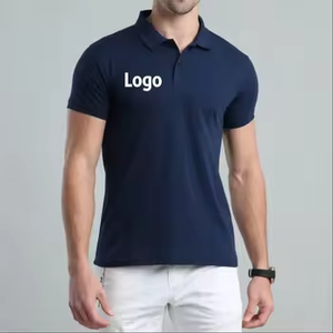 Logo personalizzato sublimazione Polo maschile Casual rilassato misura Standard a secco in poliestere 100% prezzo economico per gli uomini - Product Image 3